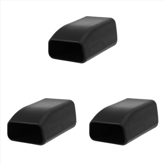 3X Silicone Seat Belt Cover Scratch Prevention Washable Silicone Cover Buckle Cover,3 * Seat belt cover,black