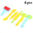 thumbnail image 2 of 6PCS Dough Toy Set Creative DIY Funny Clay Play Tool Clay Dough Tool for Kids, 2 of 10