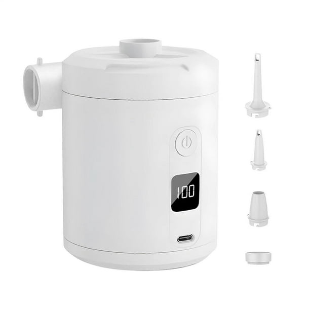 Air Pump for Air Mattress USB Charging Digital Display Auto Inflate Deflate for Pool Floats Camping