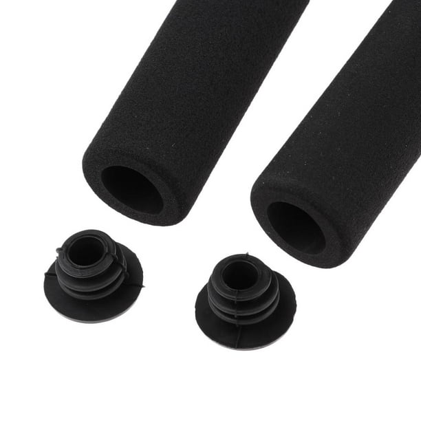 Handlebar Grips Gel Road Bike Silicone Foam, 48cm Black Walmart