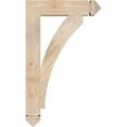 thumbnail image 3 of Ekena Millwork 3 1/2"W x 18"D x 30"H Thorton Arts & Crafts Smooth Bracket, Douglas Fir, 3 of 4