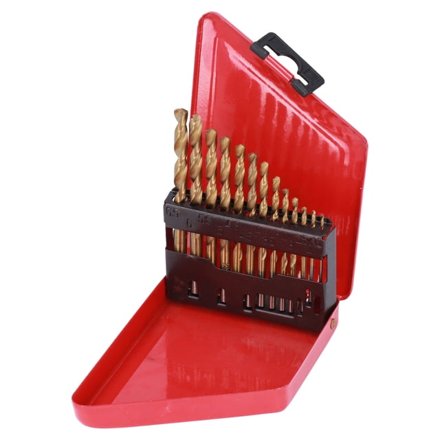 Brocas Helicoidales NikouMX 13 Piezas HSS Herramientas Manuales