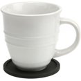 thumbnail image 3 of Juego de 6 posavasos de silicona antideslizantes, posavasos grandes negros para tazas, 3 of 5