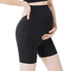 thumbnail image 1 of Ropa interior de cintura sin costuras para mujeres embarazadas, ropa interior de cintura alta y muslo medio, negro, L, 1 of 8