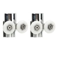 thumbnail image 1 of Kit de rodillos para puerta de armario, polea para puerta corrediza de 23 mm, rueda colgante para puerta corrediza, rueda para puerta corrediza, experiencia incomparable, 1 of 12