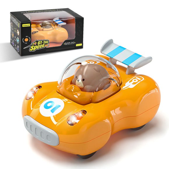 Camión de juguete CDDZSW para niños pequeños de 1 a 3 años, auto de fricción