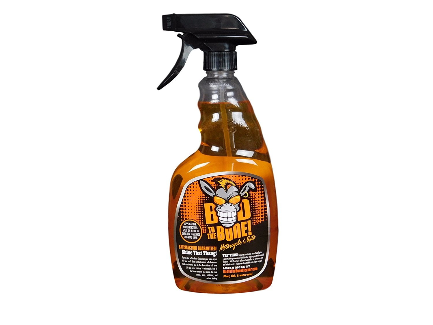 Bad to the Bone Motorcycle Air & Auto Spray Cleaner by Encore Coatings