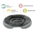 thumbnail image 2 of Large Orthopedic Oval Lounger Dog Bed, 38in, 2 of 4