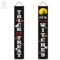 thumbnail image 2 of Gustave Halloween Trick Or Treat Hanging Banner Door Decoration, Porch Decorations Outdoor Signs for Home Welcome Signs "D Style", 2 of 8