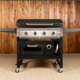 thumbnail image 3 of Blackstone 4-Burner 36” Propane Griddle with Pizza Oven and Air Fryer, 3 of 18