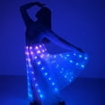 thumbnail image 5 of ANINEO Women Fashion Luminous Skirt Pleated Skirt Transparent Dance Performance Skirt Clothes, 5 of 9