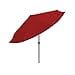 thumbnail image 3 of Pure Garden 50-100-R Patio Umbrella, Shade with Easy Crank and Auto Tilt Outdoo, 10', Red, 3 of 4