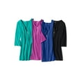 thumbnail image 2 of Catherines Women's Plus Size Suprema Studio Half-Zip Tunic, 2 of 4