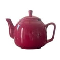 thumbnail image 5 of European Style Ceramic Teapot Coffee Pot Water Pot Porcelain Vintage Gift Tea Pot (Classic Red), 5 of 5