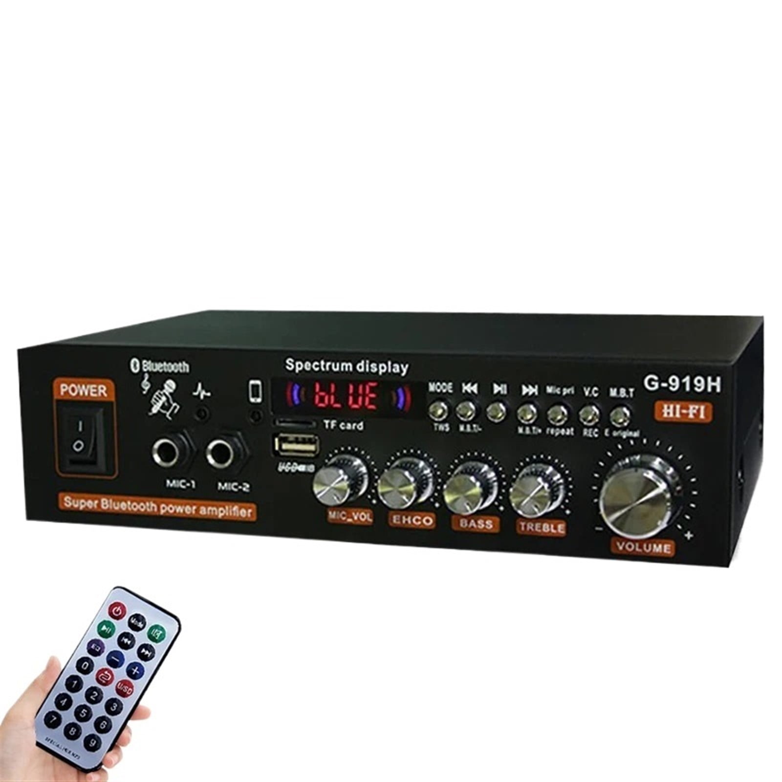 G-919H 1000W Home Power Amplifiers Audio Amplificador Subwoofer Speakers Theater Audio Sound System FM USB