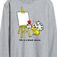 thumbnail image 3 of Dr. Seuss - Sam I Am Life Is A Blank Canvas - Men's Long Sleeve T-Shirt, 3 of 6