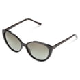 thumbnail image 4 of Christian Siriano Rx'able Womens Sunglasses, Bianca, Black Front & Black Tort Temples, 57.5-14.0-140, 4 of 6
