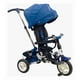 thumbnail image 1 of Triciclo Evolutivo Para Niños Semi-Plegable Asiento 360° Azul, 1 of 4