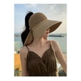 thumbnail image 3 of Yoyauz Ladies' Sun Hat Upf 50+Uv Protection Wide Brimmed Foldable Summer Beach Bucket Hat With Neck Flap, 3 of 5