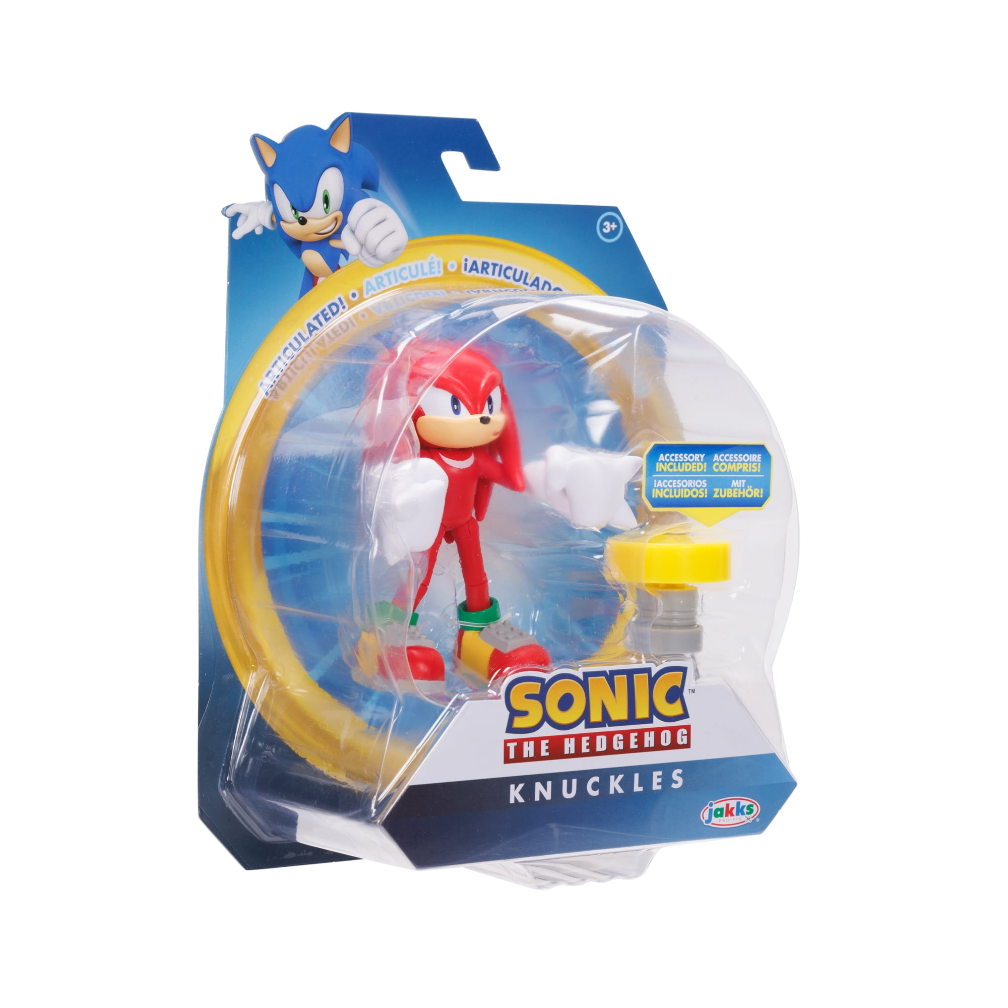 Sonic Collectible Child Action Figure, Plastic White, 0.01 x 1.00 x 0.01 Inches, 0.5 lb