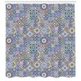 thumbnail image 3 of Ambesonne Moroccan Shower Curtain, Grid Squares Pattern, 69"Wx75"L, Multicolor, 3 of 3