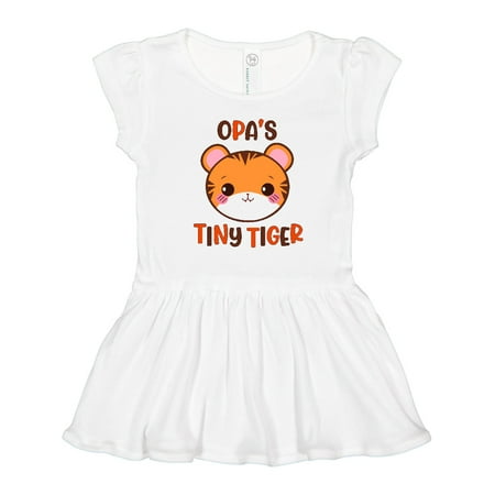 

Inktastic Oma s Tiny Tiger Cute Baby Tiger Design Gift Toddler Girl Dress