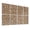 Color 1, variant on Leopard Print 8 Pack Art Acoustic Panels Sound Absorbing Leopard Print Bold Spots Subtle Color Contrast Decorative Soundproof Wall Panels Self Adhesive for Nursery Game Room Bedroom 48"x32"