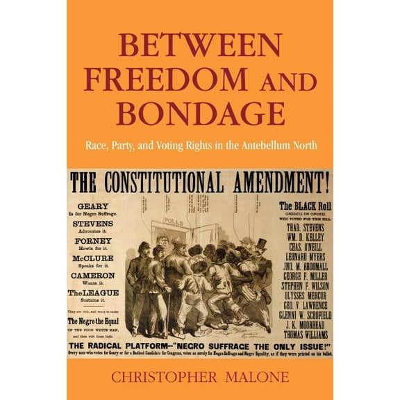 Between Freedom and Bondage: Race, Party, and Voting Rights in the Antebellum North, (Paperback)