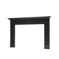 thumbnail image 2 of Modern Ember Lenwood 56 inch Traditional Wood Fireplace Mantel Surround Kit - Black, 2 of 5