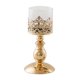 thumbnail image 1 of Portavelas decorativo para meditación, candelabro de madera coleccionable para velas. El 13x26cm, 1 of 9