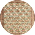 thumbnail image 1 of Ahgly Company Indoor Round Traditional Red Persian Area Rugs, 4' Round, 1 of 6