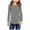 Gray, variant on Lisbinx Holiday Girls Long Sleeve Prints Shirts Cute Crewnecks tops Dressy Casual Blouses Clothes
