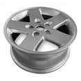 thumbnail image 4 of 17 Inch Wheel for 2007-2018 Jeep Wrangler 5 Lug Silver Aluminum Rim, 4 of 5