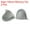 Gray, variant on 2pack Thickened Mini Oven Gloves Heat Resistant Silicone Oven Mitts Finger Pot Holder Gray White