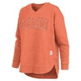thumbnail image 2 of Women's Pressbox Orange Clemson Tigers Westin Poncho V-Neck Pullover Sweatshirt, 2 of 3