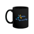 thumbnail image 2 of Music Is Sanity Quote Mug - Smartprints Designs,, 2 of 4