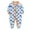 C-Blue, variant on Zwiiyzr 2025 0-1T Unisex Baby Girls Boys Long Sleeve Button Onesie Solid Newborn Footie One-Piece Infant Romper Jumpsuit White