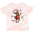 thumbnail image 3 of Inktastic Dancer Reindeer Boys or Girls Toddler T-Shirt, 3 of 5