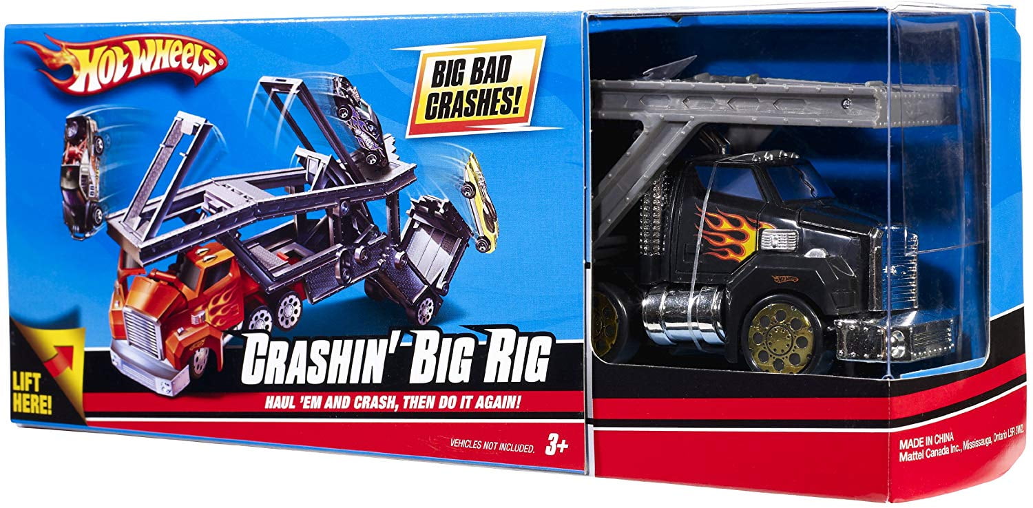 hot wheels crashin big rig