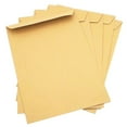 thumbnail image 4 of 100pcs 229x162mm Kraft Paper Envelope Blank Classic Plain Color Envelopes for Office School Business Letter Storage Envelope (Light Brown), 4 of 8