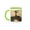 Green/White, variant on 3drose, Mexico, Mission Neustra Senora De Loreto, Christianity - Sa13 Rti0032 - Rob Tilley, 11oz Two-tone Black Mug