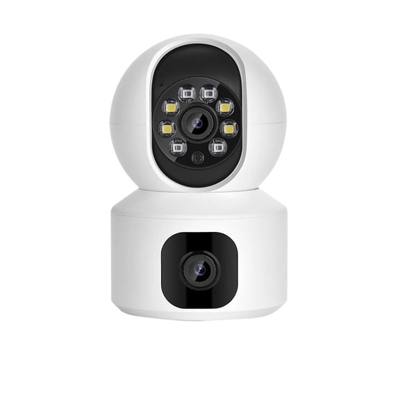 security camera, 2K 4MP Dual Lens PTZ IP Camera Dual Screen Home Security Camera 3MP HD Auto Tracking Baby Monitor Video Surveillance HD Night Vision