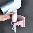 thumbnail image 2 of Hairdryer Rack High Durability Waterproof ABS Wall-mounted Hair Dryer Organizer Hook for Home, 2 of 7