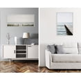 thumbnail image 7 of Kate and Laurel Sylvie Pale Sky Framed Canvas Wall Art by Emiko and Mark Franzen of F2Images, 18x40 White, Simple Skyline Landscape Nature Art for Wall, 7 of 7