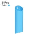 thumbnail image 3 of Unique Bargains 5pcs Garlic Peeler Silicone Tube Roller Non Slip for Useful Kitchen Tools, Blue, 3 of 6