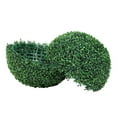 thumbnail image 5 of Artificial Topiary Trees - 20" Ball, 2 Pack - Faux Boxwood Topiaries for Indoor/Outdoor Decor - UV Resistant, Wedding, Garden, Patio, Home Decor, 5 of 5
