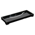 thumbnail image 1 of Bandeja rectangular de resina para tocador, bandeja para bañera, organizador de baño, soporte para cosméticos Medio, 1 of 9