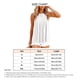 thumbnail image 3 of Camisetas sin mangas de cuello alto para mujer, chaleco informal suelto de verano, sin mangas, espalda cruzada fluida, botón trasero para entrenamiento en la playa, 3 of 4