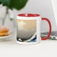 thumbnail image 4 of CafePress - Great Wave Mug - 11 oz Ceramic Mug - Novelty Coffee Tea Cup, 4 of 6