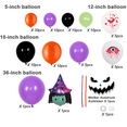 thumbnail image 2 of Globos de Halloween Globos Decoraciones de murciélagos Globos de papel de murciélago para decoraciones de fiesta de Halloween Zhivalor  OTTO-CPB-CJZ20-5, 2 of 5
